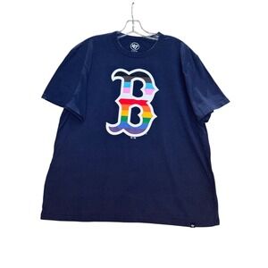 47 Brand Men's Boston Red Sox Pride Shirt XL